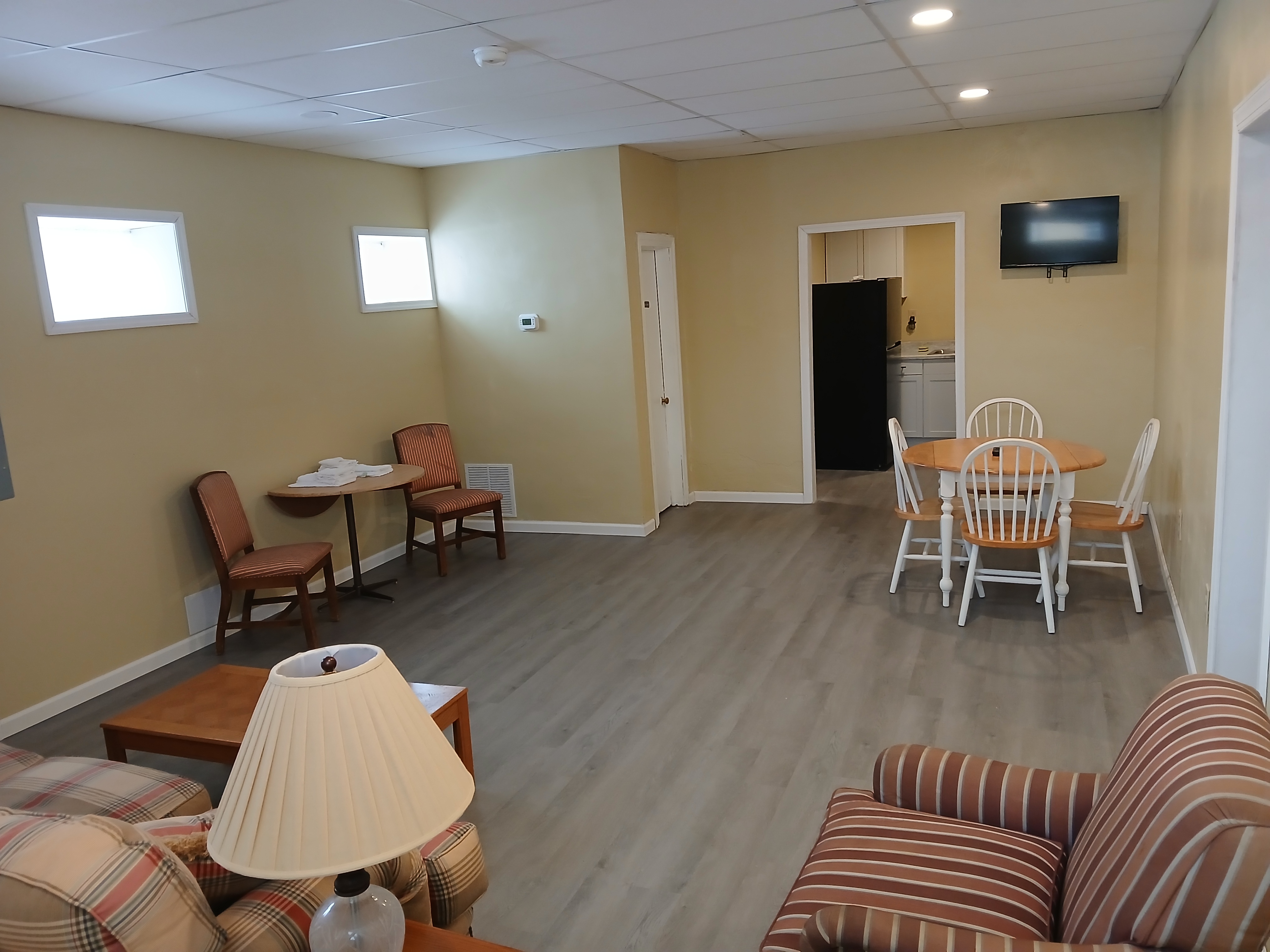 Sitting room at Robinson-Wright Dormitory
