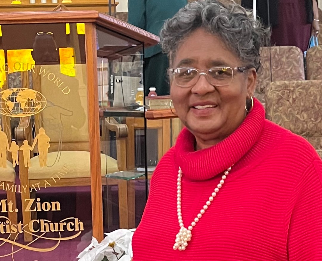 Barbara Smith, member of Mt. Zion Baptist Church