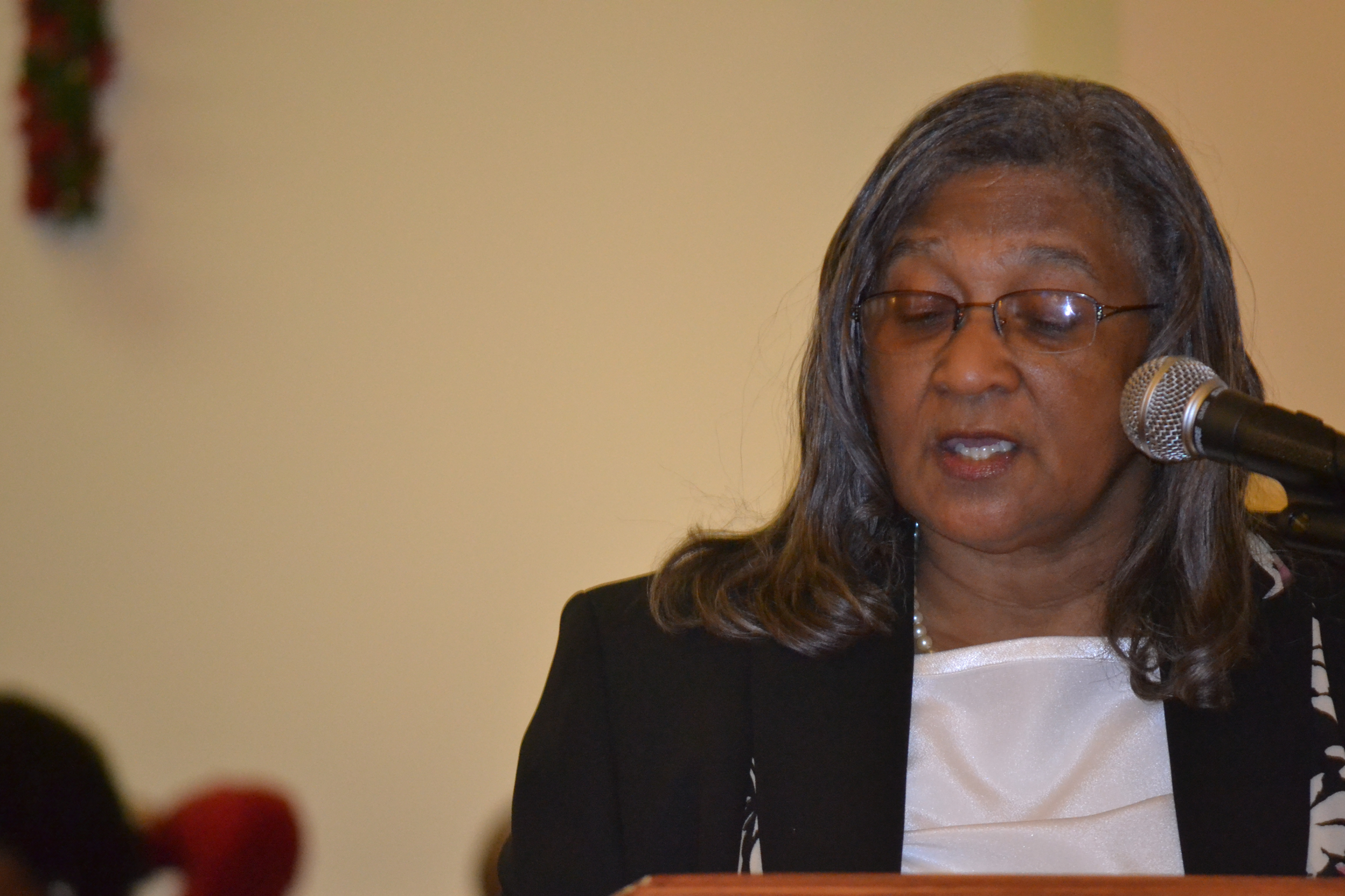 Madeline Burger, member of Mt. Zion Baptist Church